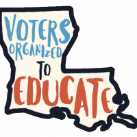 voters organized to educate logo